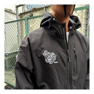 BL29-6701：BALANCE PRAING HANDS SOFT SHELL HOOD JACKET (耐風・耐水ソフトシェル)