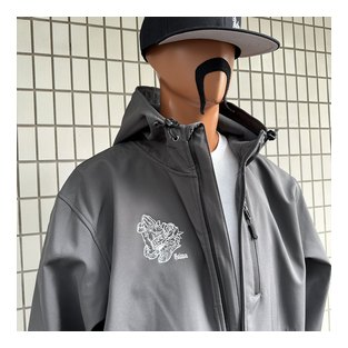 BL29-6701：BALANCE PRAING HANDS SOFT SHELL HOOD JACKET (耐風・耐水ソフトシェル)