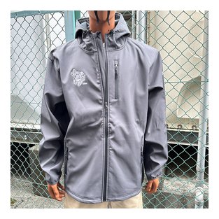 BL29-6701：BALANCE PRAING HANDS SOFT SHELL HOOD JACKET (耐風・耐水ソフトシェル)