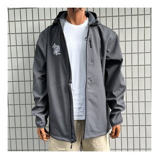 BL29-6701：BALANCE PRAING HANDS SOFT SHELL HOOD JACKET (耐風・耐水ソフトシェル)