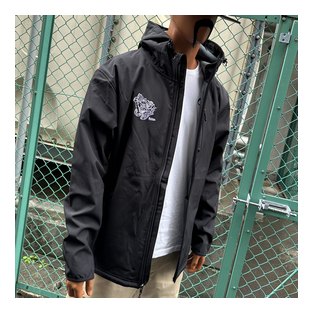 BL29-6701：BALANCE PRAING HANDS SOFT SHELL HOOD JACKET (耐風・耐水ソフトシェル)