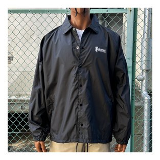 BL29-6702：BALANCE L.A CULTURA 黒ボア COACH JACKET (ボディ部裏地ボア付き)