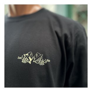 OG621：OG CLASSIX DOUBLE SKULL 5.6oz L/S TEE