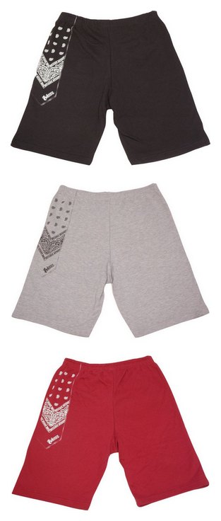 BL17-4001：BALANCE BANDANA SWEAT SHORTS