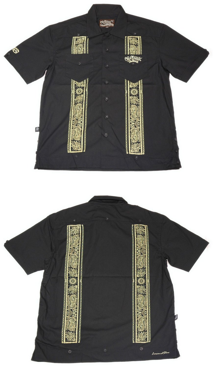 OG2097：OG CLASSIX BANDANA LINE CUBA SHIRTS(S/S) (半袖キューバ