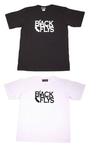 BF200-25R：BLACK FLYS SURVIVEL LOGO S/S TEE