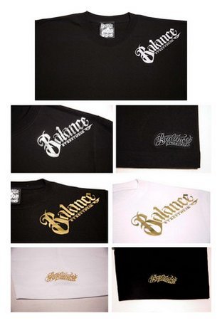 BL01-3306：BALANCE TOON-2 SCRIPT TEE (アウトレット商品)