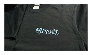 OG611：OG CLASSIX OFFICIAL SIGN 6.2 oz SS Tee