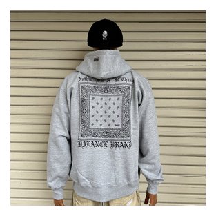 BL20-6700：BALANCE CLOWN BANDANA HEAVY ZIP HOOD (厚手ジップフード)