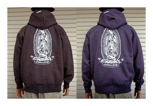 BL20-6701：BALANCE PRAYING MARIA HEAVY ZIP HOOD (厚手ジップフード)