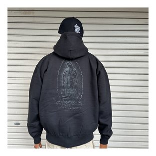 BL20-6701：BALANCE PRAYING MARIA HEAVY ZIP HOOD (厚手ジップフード)