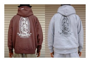 BL20-6701：BALANCE PRAYING MARIA HEAVY ZIP HOOD (厚手ジップフード)