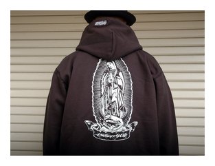 BL20-6701：BALANCE PRAYING MARIA HEAVY ZIP HOOD (厚手ジップフード)