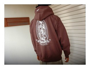 BL20-6701：BALANCE PRAYING MARIA HEAVY ZIP HOOD (厚手ジップフード)