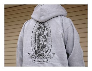 BL20-6701：BALANCE PRAYING MARIA HEAVY ZIP HOOD (厚手ジップフード)